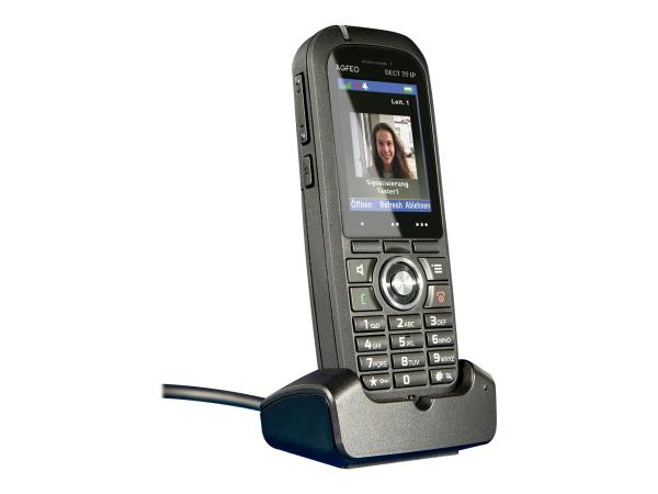AGFEO DECT 75 IP - Schnurloses Erweiterungshandgerät