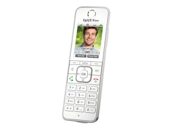 FRITZ! AVM FRITZ!Fon C6 - Schnurloses VoIP-Telefon - mit Internetradio mit Rufnummernanzeige