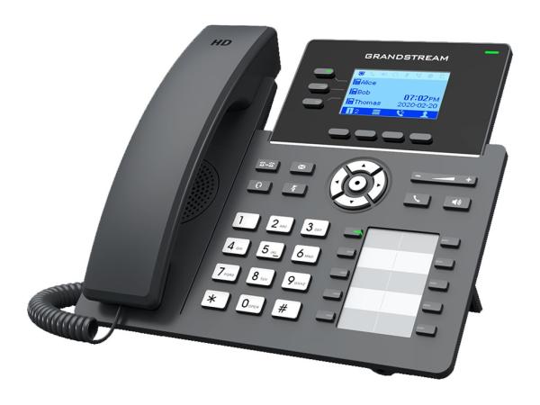 Grandstream GRP2604P - VoIP-Telefon - fünfwegig Anruffunktion