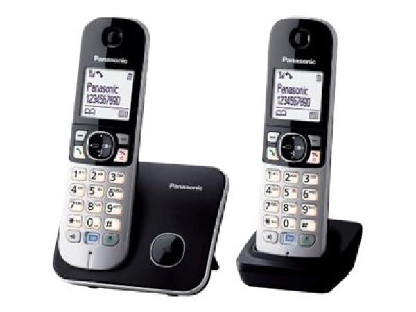 Panasonic KX-TG6812 - Schnurlostelefon mit Rufnummernanzeige