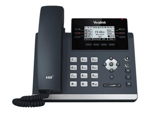 Yealink SIP-T42U - VoIP-Telefon mit Rufnummernanzeige