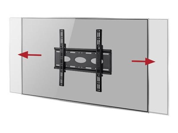 B-TECH BT8441 - Befestigungskit (Wandplatte, 2 Schnittstellenarme) - schmal - für LCD-Display - Schwarz - Bil