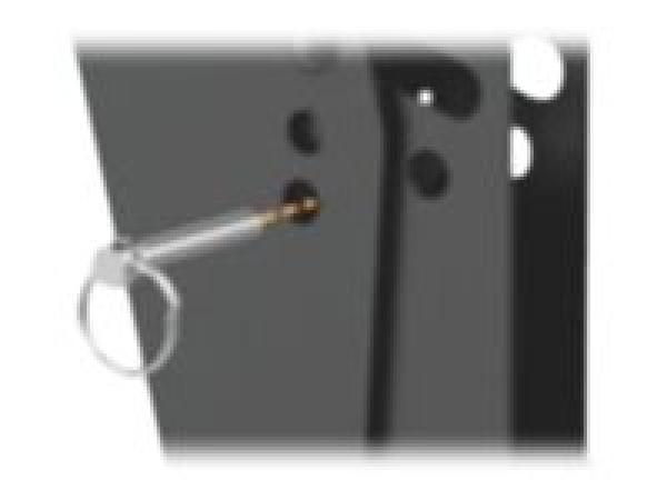 Equip Pro - Klammer - für 2 LCD-Displays - Kunststoff, Aluminium, Stahl - Schwarz, Silber - Bildschirmgröße