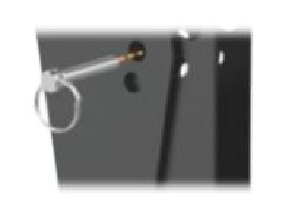 Equip Pro - Klammer - für 2 LCD-Displays - Kunststoff, Aluminium, Stahl - Schwarz, Silber - Bildschirmgröße