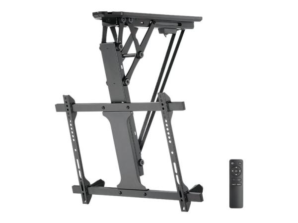 LogiLink Electric Fold-Down TV Ceiling Mount with Remote - Klammer - motorisiert - für LCD-TV / gekrümmter L