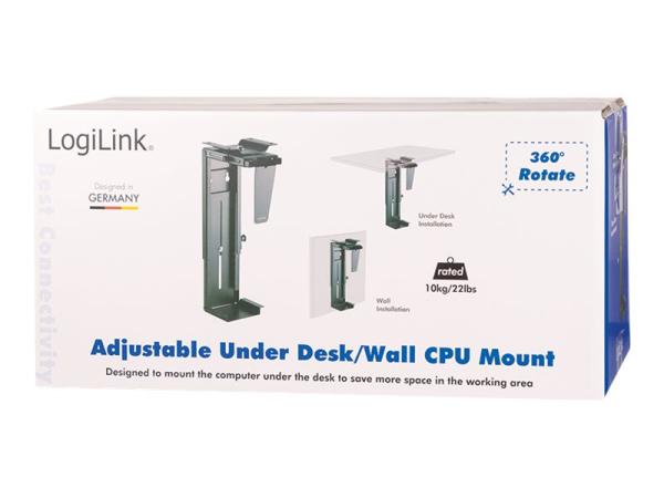 LogiLink System-Montageklammer - unter Tisch