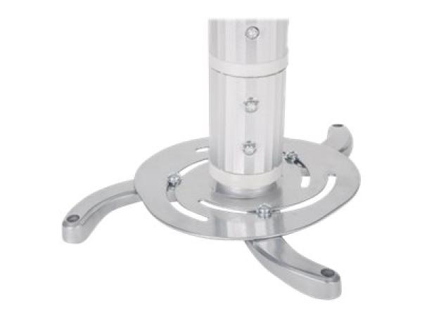 Manhattan Projector Mount, Ceiling, Universal, Tilt & Swivel, Height Range: 13 to 106cm, Max 10kg, Silver, Lif