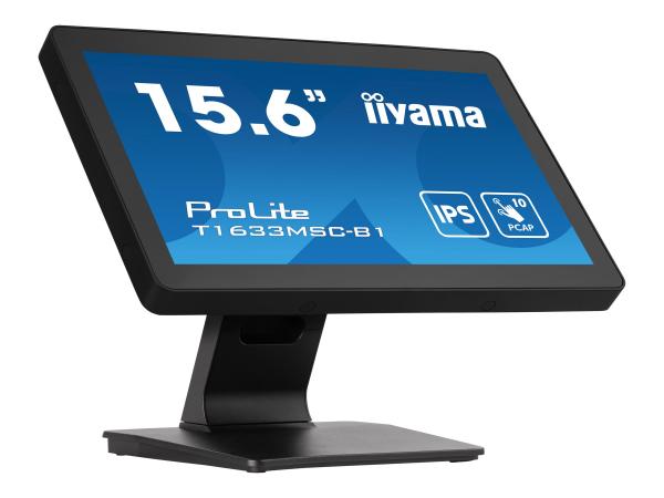 Iiyama ProLite T1633MSC-B1 - LED-Monitor - 39.5 cm (15.6")