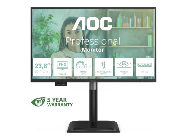 AOC 24P4U - LED-Monitor - 61 cm (24") - 1920 x 1080 Full HD (1080p)