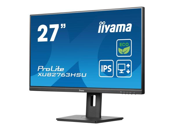 Iiyama ProLite XUB2763HSU-B1 - LED-Monitor - 68.6 cm (27")