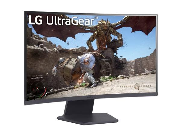 LG UltraGear 27GS60QX-B - LED-Monitor - Gaming - gebogen - 68.4 cm (27")