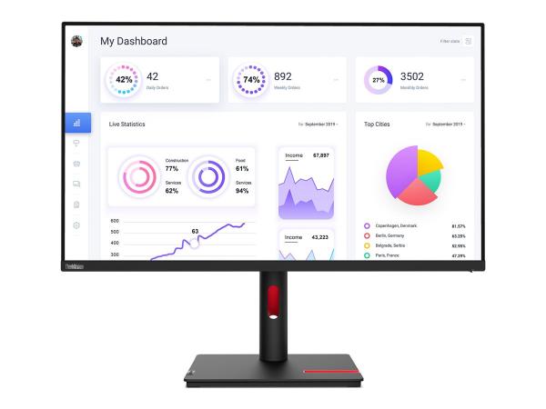 Lenovo ThinkVision T32p-30 - LED-Monitor - 80 cm (31.5")