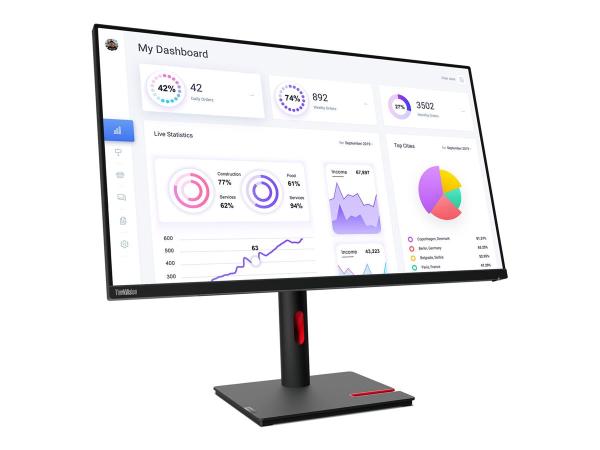 Lenovo ThinkVision T32p-30 - LED-Monitor - 80 cm (31.5")