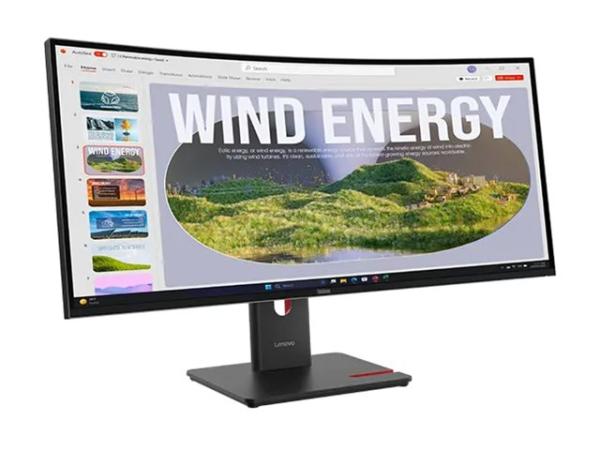 Lenovo ThinkVision T34WD-40 - LED-Monitor - gebogen - 86.4 cm (34")
