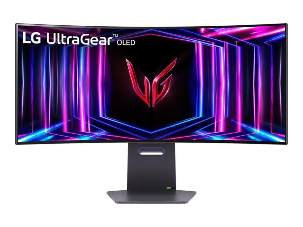 LG UltraGear 34GS95QE-B - OLED-Monitor - Gaming - gebogen - 86.4 cm (34")