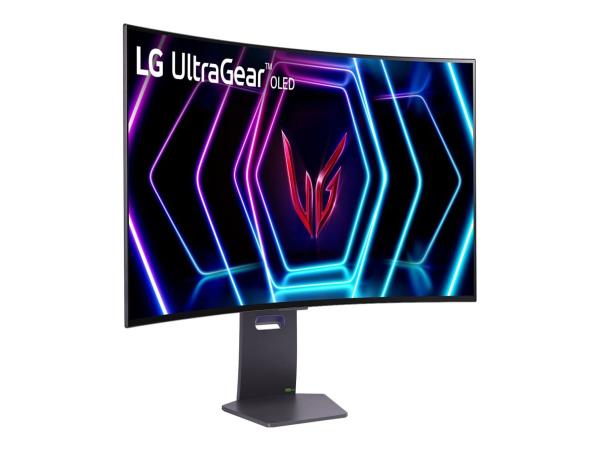 LG UltraGear 39GS95QE-B - OLED-Monitor - Gaming - gebogen - 99.1 cm (39")