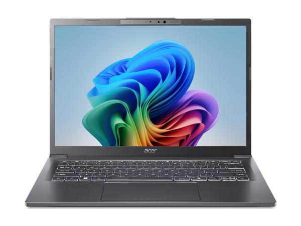 Acer Aspire 14 AI A14-52M - 180°-Scharnierdesign - Intel Core Ultra 7 256V / 2.2 GHz - Win 11 Home - Intel Ar