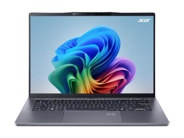 Acer Swift Go 14 AI SFG14-01 - 180°-Scharnierdesign - Snapdragon X Plus X1P-42-100 - Win 11 Home - Qualcomm A
