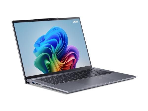 Acer Swift Go 14 AI SFG14-01 - 180°-Scharnierdesign - Snapdragon X Plus X1P-42-100 - Win 11 Home - Qualcomm A