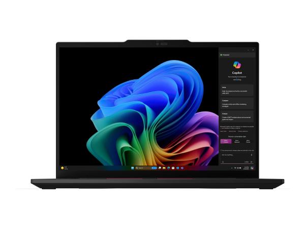 Lenovo ThinkPad T14s Gen 6 21N1 - 180°-Scharnierdesign - Snapdragon X Elite X1E-78-100 / 3.4 GHz - Win 11 Pro