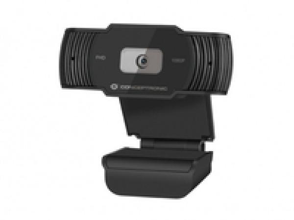 Conceptronic AMDIS 1080P Full HD Webcam with Microphone - 1920 x 1080 Pixel - 30 fps - 65° - 65° - 5 V - USB
