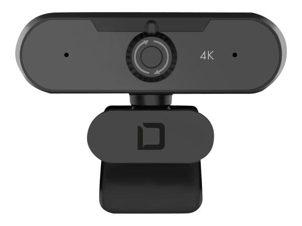 Dicota Webcam PRO Plus 4K - Webcam - Farbe - 3840 x 2160