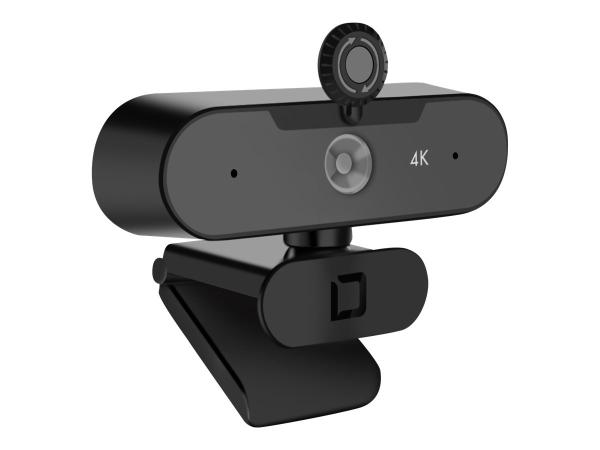 Dicota Webcam PRO Plus 4K - Webcam - Farbe - 3840 x 2160