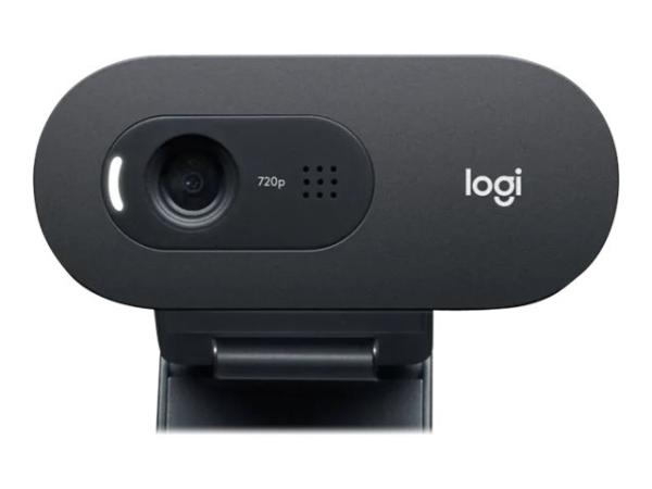Logitech C505e - Webcam - Farbe - 720p - feste Brennweite