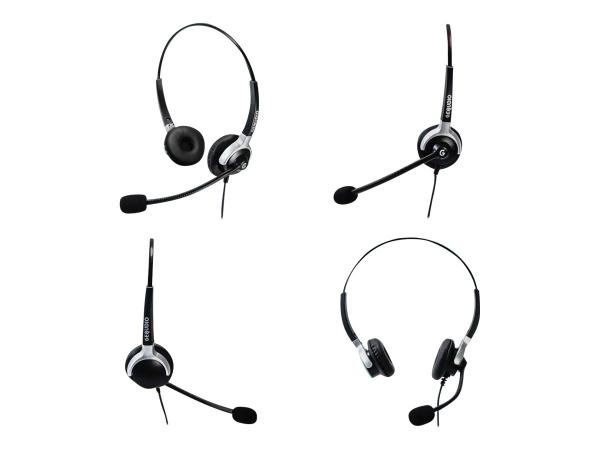 Gequdio WA9025 - Headset - On-Ear - kabelgebunden