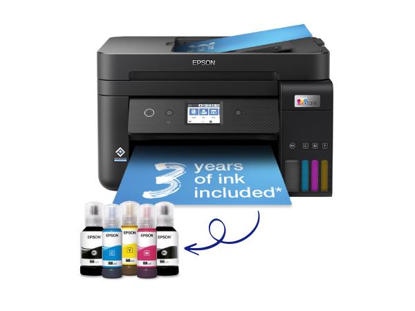 Epson EcoTank ET-4850 - Multifunktionsdrucker - Farbe - Tintenstrahl - nachfüllbar - A4 (Medien)