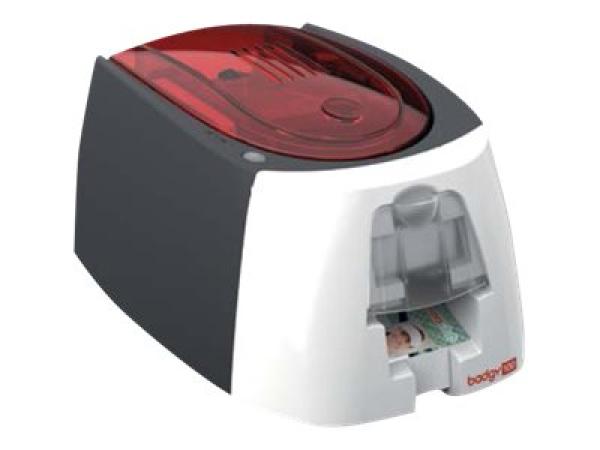 Evolis Badgy 100 - Plastikkartendrucker - Farbe - Thermosublimation/thermische Übertragung - CR-80 Card (85.6