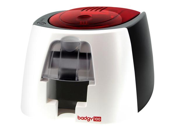 Evolis Badgy 100 - Plastikkartendrucker - Farbe - Thermosublimation/thermische Übertragung - CR-80 Card (85.6
