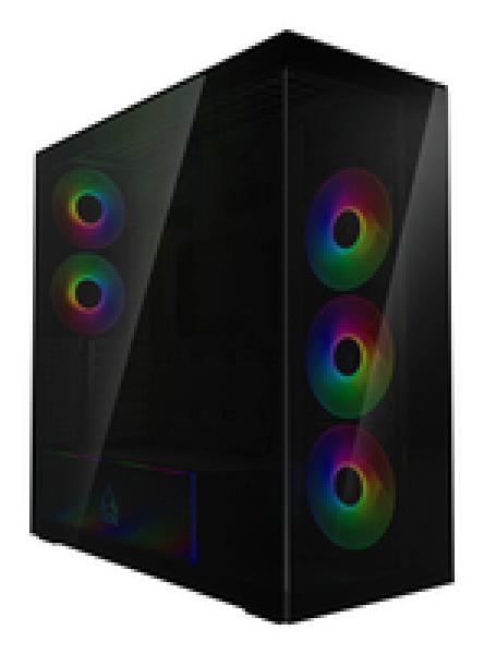 Arctic Xtender Black| PC-Gehäuse - Midi/Minitower - ATX