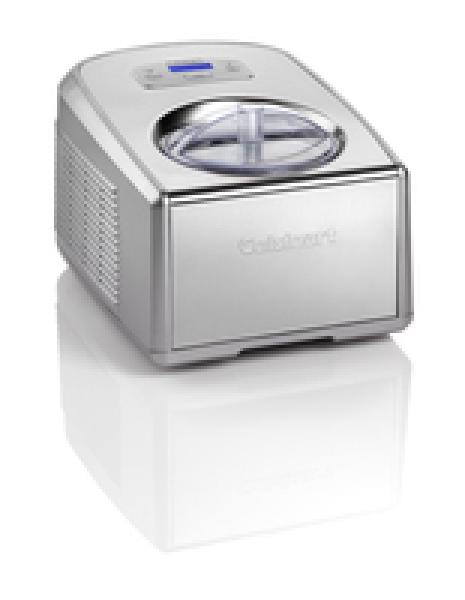 Cuisinart Glacemaschine Ice Cream & Gelato Professional 1.5 l Silber