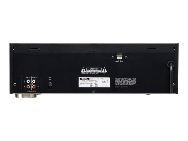 Teac W-1200 - Doppelkassettendeck - Schwarz