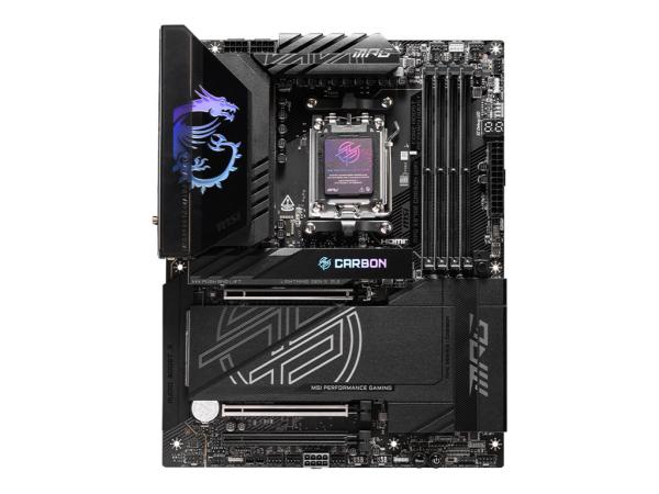 MSI MPG X870E CARBON WIFI - Motherboard - ATX - Socket AM5 - AMD X870E Chipsatz - USB 3.2 Gen 2, USB4, USB-C 3