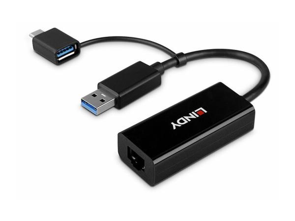 Lindy Netzwerkadapter - USB 3.2 Gen 1 - Gigabit Ethernet x 1