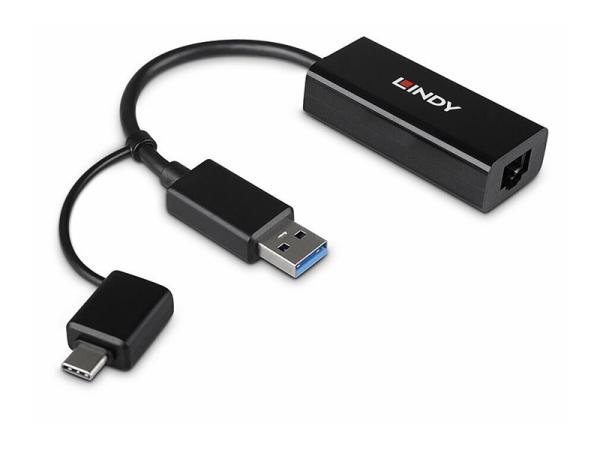 Lindy Netzwerkadapter - USB 3.2 Gen 1 - Gigabit Ethernet x 1