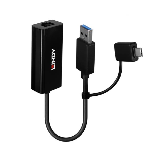 Lindy Netzwerkadapter - USB 3.2 Gen 1 - Gigabit Ethernet x 1