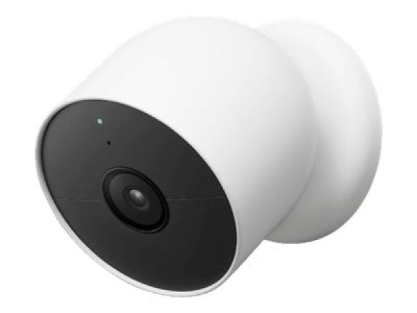 Google Nest Cam - Netzwerk-Überwachungskamera - Innenbereich, Außenbereich - wetterfest - Farbe (Tag&Nacht)