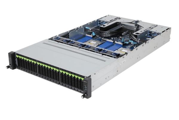 Gigabyte Barebone R283-Z96-AAE1 Rev. 1.x Rack Server Dual Sockel SP5 - Server - AMD EPYC