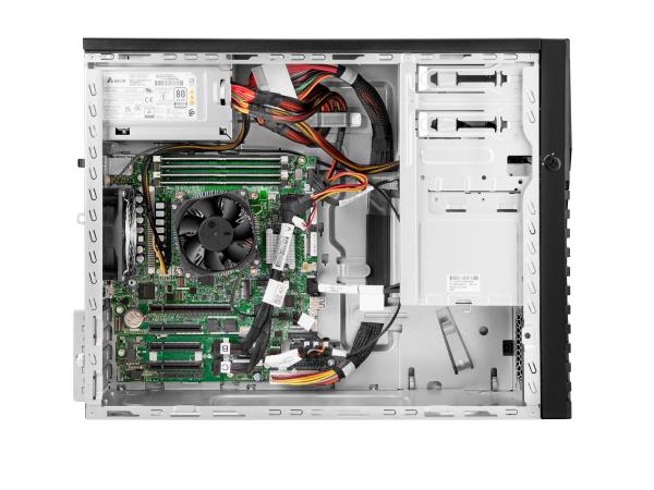 HPE ProLiant ML30 Gen11 - Server - Tower - 4U - 1-Weg - 1 x Xeon E-2414 / 2.6 GHz - RAM 32 GB - SATA - nicht H
