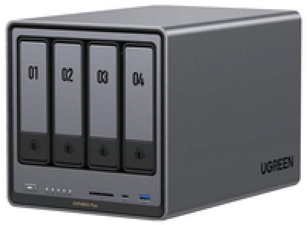 Ugreen NASync DXP4800 Plus 4 Einschübe NAS-Server Leergehäuse 35261 - Storage Server - NAS