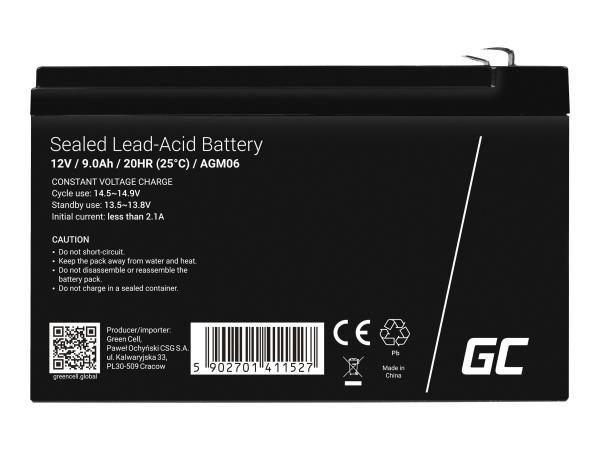 Green Cell USV-Akku - 1 x Batterie - Bleisäure