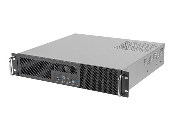 SilverStone RM23-502-MINI - Rack-Montage - 2U - micro ATX - keine Spannungsversorgung (ATX / PS/2)