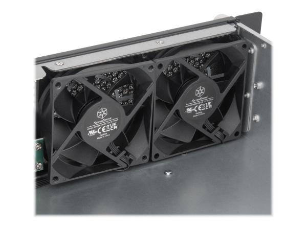 SilverStone RM23-502-MINI - Rack-Montage - 2U - micro ATX - keine Spannungsversorgung (ATX / PS/2)