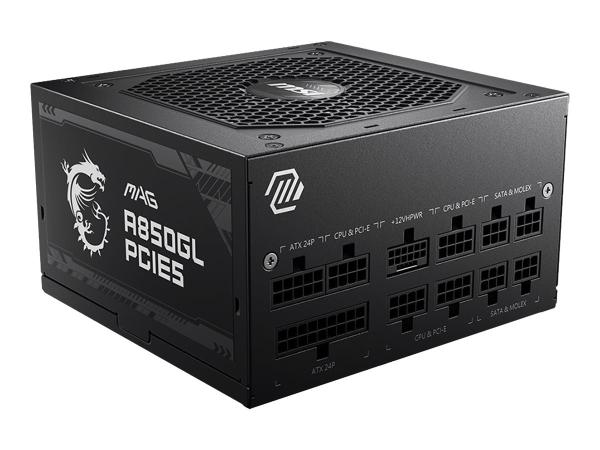 MSI MAG A850GL PCIE5 - Netzteil (intern) - ATX12V 3.0/ EPS12V