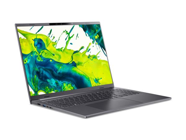 Acer Aspire 16 AI A16-61M - 180°-Scharnierdesign - AMD Ryzen AI 7 350 / 2 GHz - Win 11 Home - Radeon 840M - 3