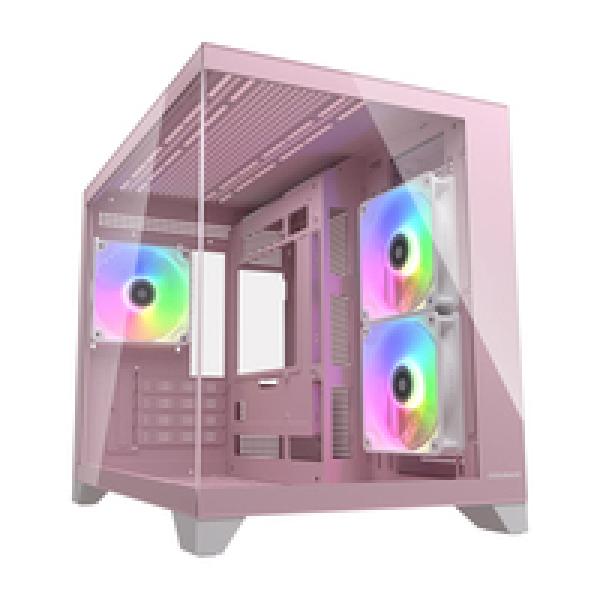 Cougar Gehäuse Mini-Tower FV150 ARGB Pink - Midi/Minitower - ATX