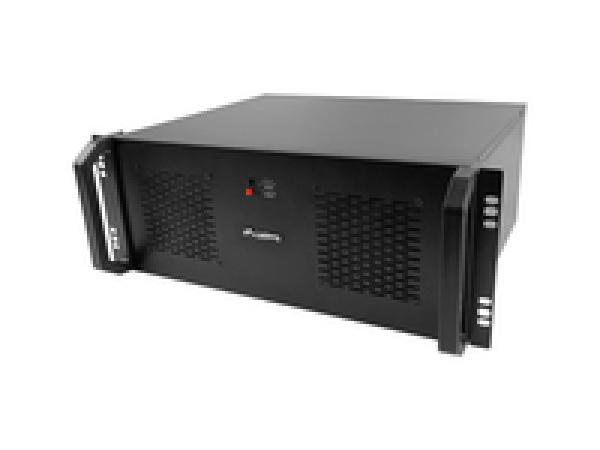 Lanberg SC01-3504-10B - Rack (4U) - Schwarz - 2 Lüfter - RoHS CE - HDD & SSD - 2.5/3.5"
